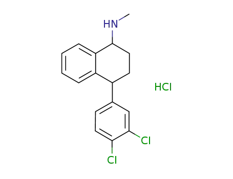 4-(3,4-dichlorophenyl)-1,2,3,4-tetrahydro-N-methyl-1-naphthaleneamine hydrochloride