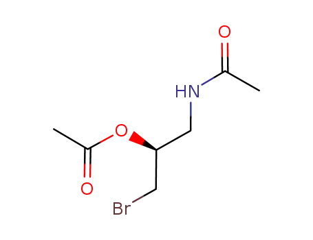 Molecular Structure of 474021-97-1 ((S)-N-(3-Bromo-2-acetoxypropyl)acetamide)