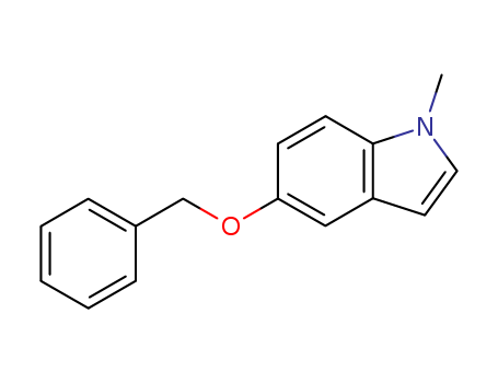 1H-Indole,1-methyl-5-(phenylmethoxy)- cas  2439-68-1
