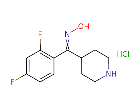 (2,4-Difluorophenyl)-(4-Piperidinyl)Methanone Oxime Hydrochloride