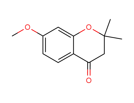 Molecular Structure of 20321-73-7 (2,2-DIMETHYL-7-METHOXY-4-CHROMANONE)