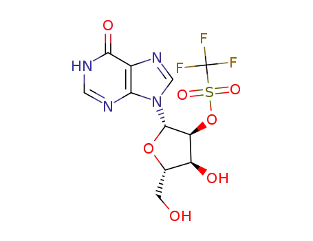 9-(2-O-Triflyl-β-L-ribofuranosyl)hypoxanthine
