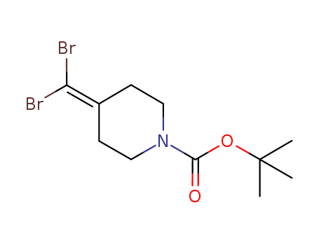 TERT-BUTYL 4-(DIBROMOMETHYLENE)PIPERIDINE-1-CARBOXYLATE