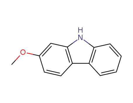 Molecular Structure of 6933-49-9 (2-METHOXY-9H-CARBAZOLE)