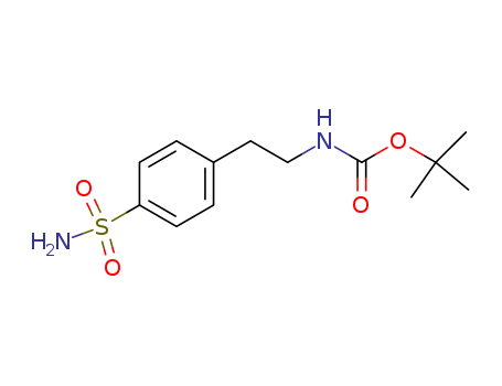 N-[2-[4-(Aminosulfonyl)phenyl]ethyl]-carbamic Acid tert-Butyl Ester