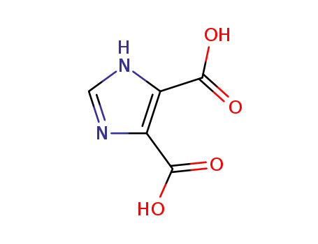 Molecular Structure of 570-22-9 (4,5-Imidazoledicarboxylic acid)