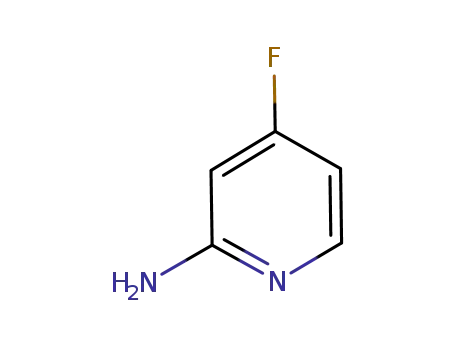 Molecular Structure of 944401-77-8 (2-AMINO-4-FLUOROPYRIDINE)