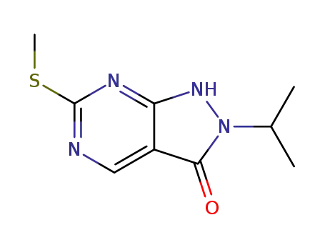 6-(methylsulfanyl)-2-(propan-2-yl)-1H,2H,3H-pyrazolo[3,4-d]pyrimidin-3-one
