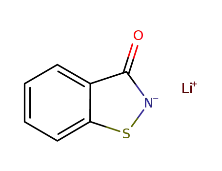 1,2-benzisothiazolin-3-one lithium salt