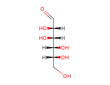 Molecular Structure of 3458-28-4 (D-(+)-Mannose)