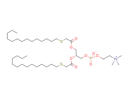 1,2-di-[2-(tetradecylthio)acetyl]-sn-glycero-3-phosphocholine