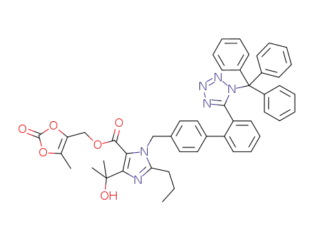 Molecular Structure of 144690-92-6 (Trityl olmesartan)