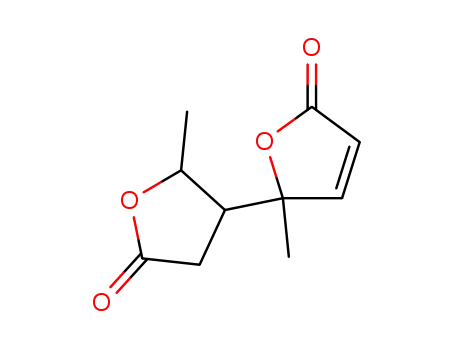 Molecular Structure of 19918-24-2 ([2,3'-Bifuran]-5,5'(2H,2'H)-dione, 3',4'-dihydro-2,2'-dimethyl-)