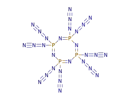 1,1,3,3,5,5,7,7-octaazido-cyclo-tetraphosphazene