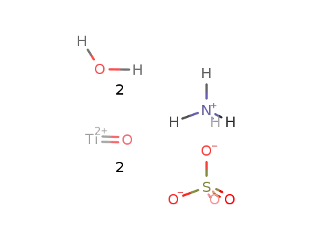ammonium oxosulfatotitanate monohydrate