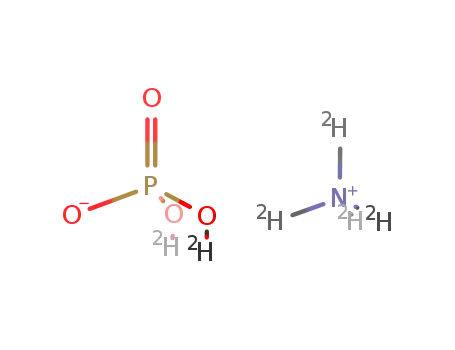Molecular Structure of 14989-27-6 (AMMONIUM-D4 DIDEUTERIUMPHOSPHATE)