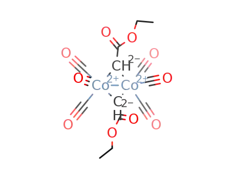[di-μ-(ethoxycarbonyl-(methylene))-bis(tricarbonyl-cobalt) (Co-Co)]