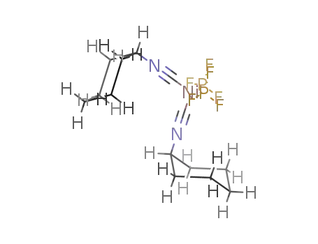 (cyclo-C6H11NC)2Ni(PF3)2