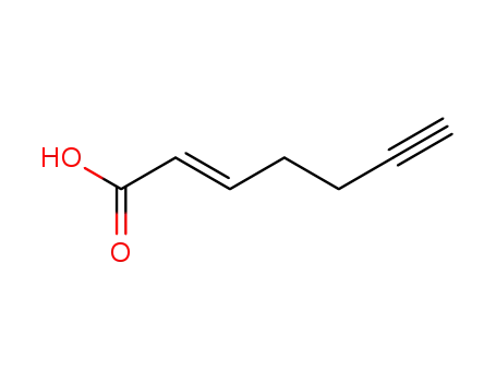 (E)-hept-2-en-6-ynoic acid