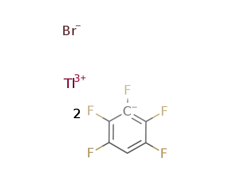 bis(pentafluorophenyl)thallium bromide