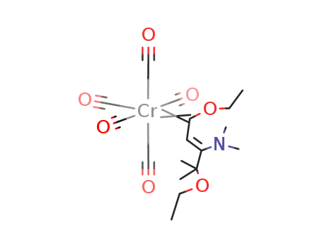 pentacarbonyl{(2E)-3-(dimethylamino)-1,4-diethoxy-4-methylpentenylidene}chromium