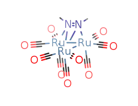 Ru3(CO)9(N2(CH3)2)