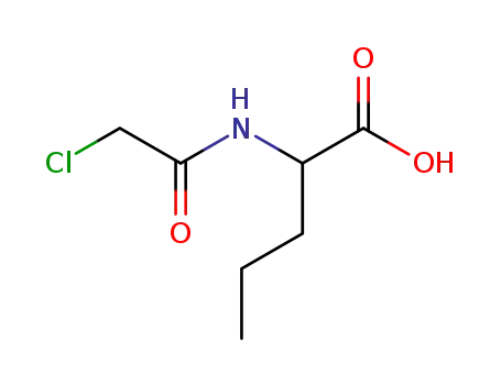 Molecular Structure of 6940-47-2 (CHLOROAC-DL-NVA-OH)