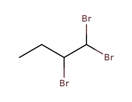 Molecular Structure of 3675-68-1 (1,1,2-Tribromobutane)