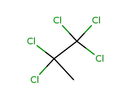 Molecular Structure of 64240-29-5 (1,1,1,2,2-Pentachloropropane)