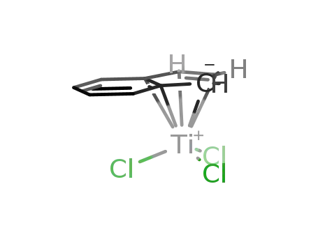 Molecular Structure of 84365-55-9 (Trichloro(indenyl)titanium(IV))