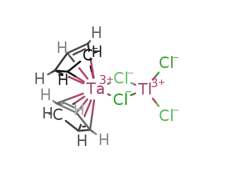 (η5-cyclopentadienyl)2Ta(μ-Cl)2TlCl2