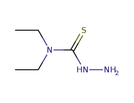 Molecular Structure of 21198-48-1 (N,N-Diethylhydrazinecarbothioamide)
