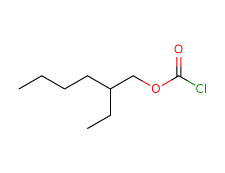Molecular Structure of 24468-13-1 (2-Ethylhexyl chloroformate)