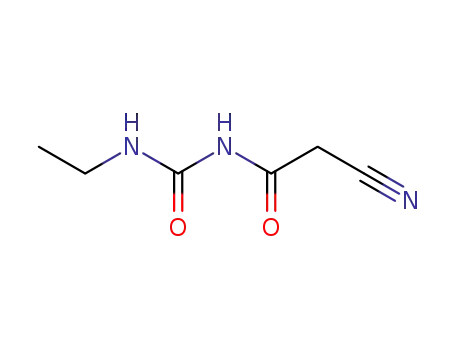 2-Cyano-N-[(Ethylamino)Carbonyl]Acetamide; 2-Cyano-N-(Ethylcarbamoyl)Ethanamide; 2-Cyano-N-((Ethylamino)Carbonyl)Acetamide; Acetamide, 2-Cyano-N-((Ethylamino)Carbonyl)-