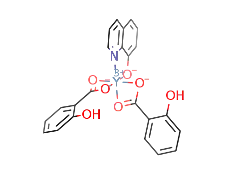 [Y(salicylate)2(8-hydroxyquinoline(-1H))]
