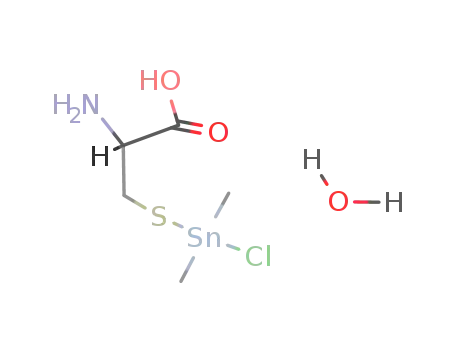chlorodimethyltin(IV) L-cysteine monohydrate