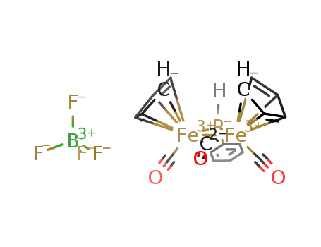 [Fe2(η5-C5H5)2(μ-CO)(CO)2(μ-PPhH)]BF4