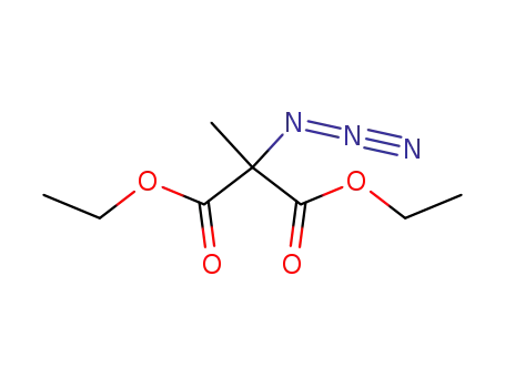 Molecular Structure of 849114-26-7 (Propanedioic acid, azidomethyl-, diethyl ester)