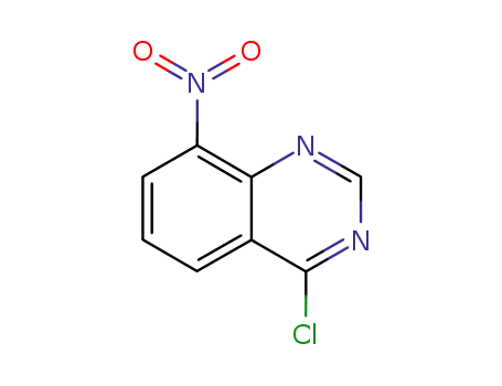 Molecular Structure of 19815-18-0 (4-CHLORO-8-NITROQUINAZOLINE)