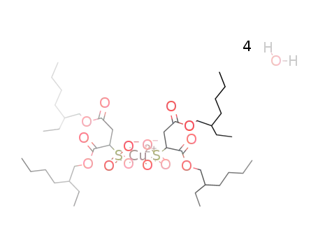 copper(II) bis(2-ethylhexyl)sulfosuccinate tetrahydrate