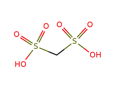 Molecular Structure of 503-40-2 (Methanedisulphonic acid)