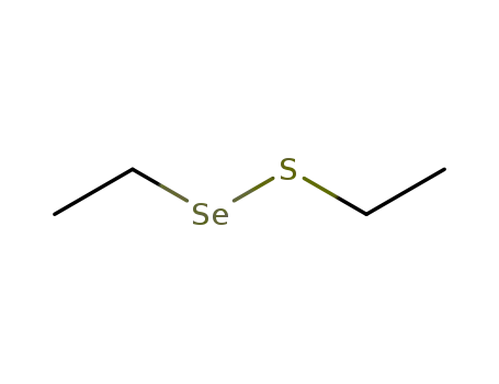 Molecular Structure of 88890-93-1 (Ethanesulfenoselenoic acid, ethyl ester)