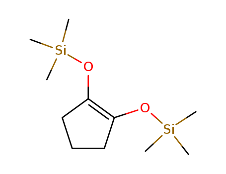 trimethyl-(2-trimethylsilyloxycyclopenten-1-yl)oxysilane  Cas no.6838-66-0 98%