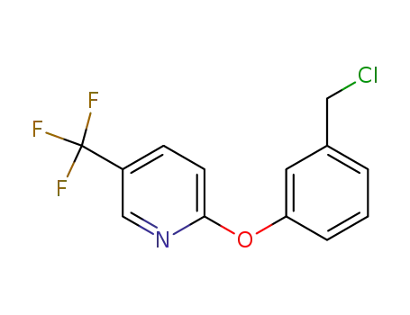 2-[3-(chIoromethyl)phenoxy]-5-(trifluoromethyl)pyridine