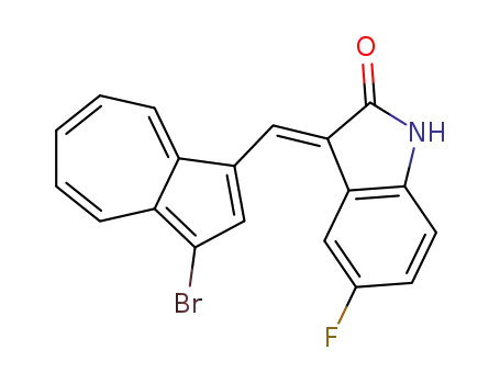 (3E)-3-(((4Z,6Z,8E)-1-bromoazulen-3-yl)methylene)-5-fluoroindolin-2-one