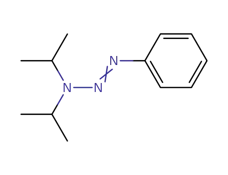 Molecular Structure of 36719-40-1 ((1E)-1-phenyl-3,3-di(propan-2-yl)triaz-1-ene)