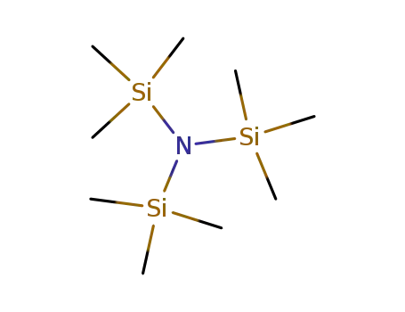 Molecular Structure of 1586-73-8 (NONAMETHYLTRISILAZANE)