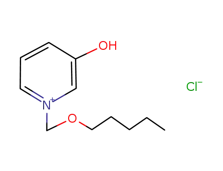 Pyridinium, 3-hydroxy-1-[(pentyloxy)methyl]-, chloride