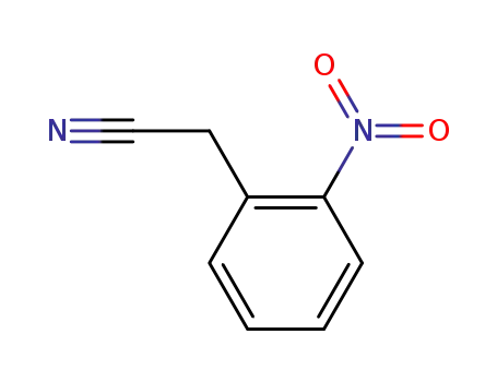 Molecular Structure of 610-66-2 (2-Nitrophenylacetonitrile)