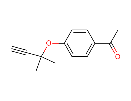 1-(4-(2-methylbut-3-yn-2-yloxy)phenyl)ethanone